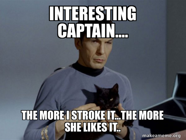 Spock and Cat Meme meme