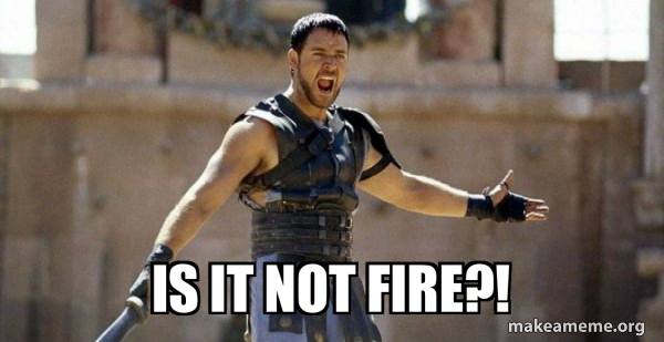 Gladiator (Are You Not Entertained?) meme