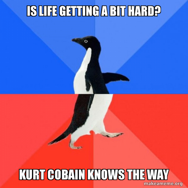 Socially Awkward Awesome Penguin meme