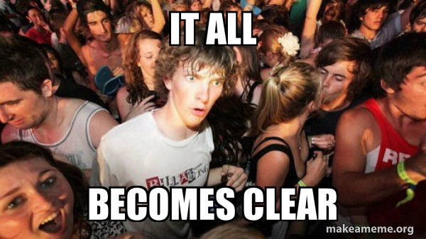 Sudden Clarity Clarence meme