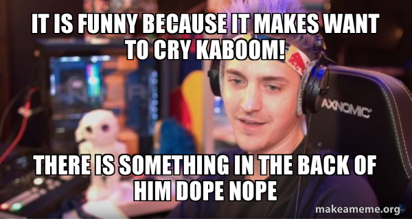 Ninja Tyler Blevins meme