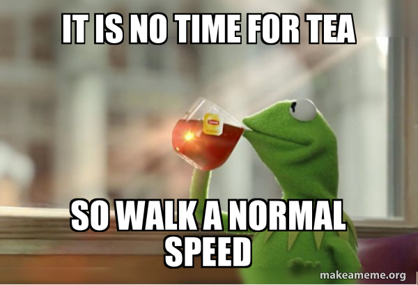 Kermit Drinking Tea meme