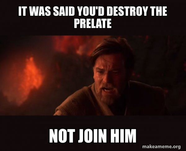Obi-Wan Kenobi - You Were The Chosen One! meme