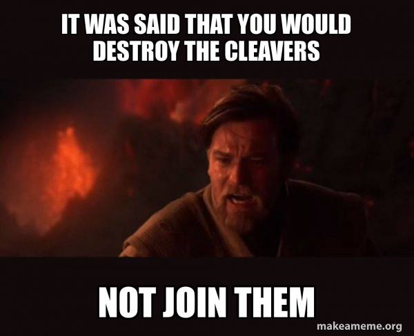Obi-Wan Kenobi - You Were The Chosen One! meme