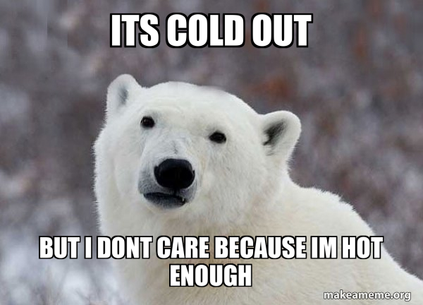 Popular Opinion Polar Bear meme