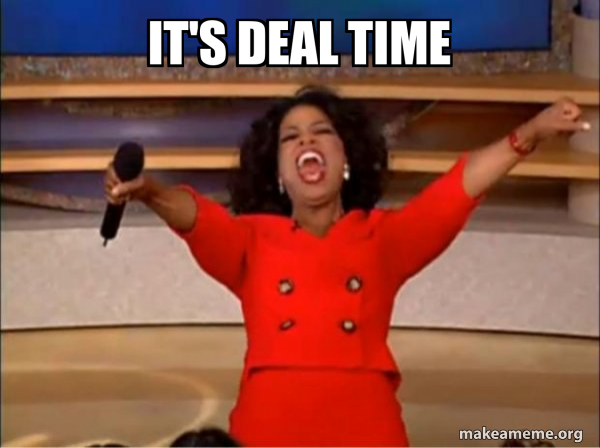 It's Deal Time - Oprah Winfrey - You Get a Car Meme Generator
