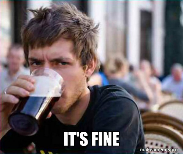 Lazy College Senior meme