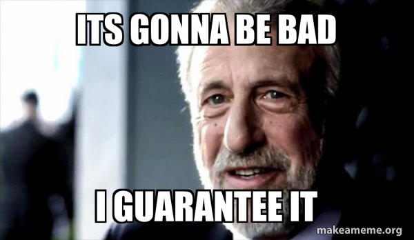 I Guarantee it - George Zimmer meme