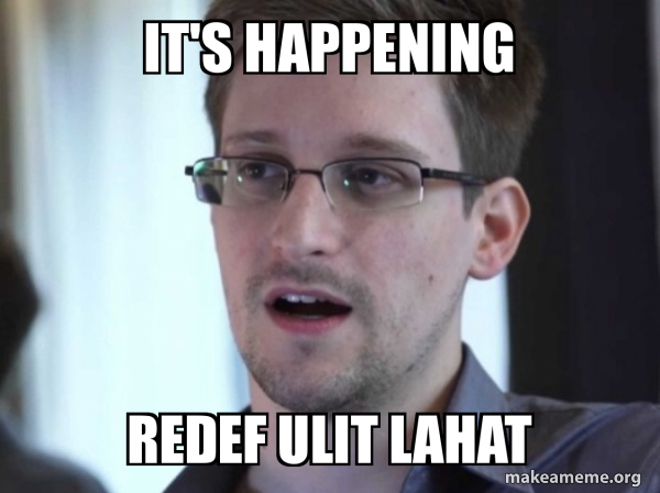 Edward Snowden meme