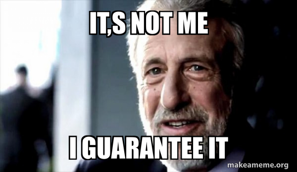 I Guarantee it - George Zimmer meme