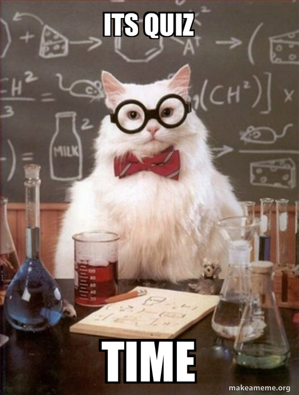 Chemistry Cat meme