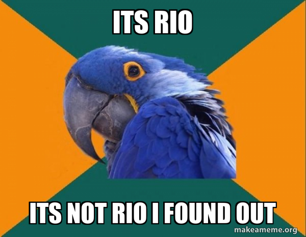 Paranoid Parrot meme