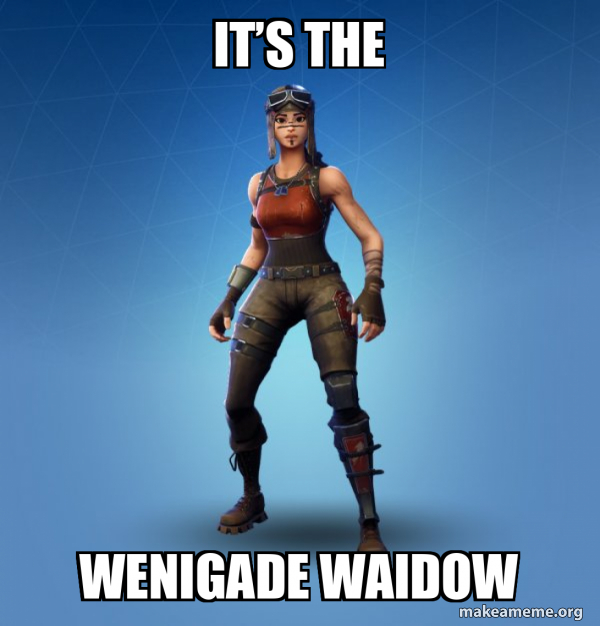 Renegade Raider Fortnite Skin meme