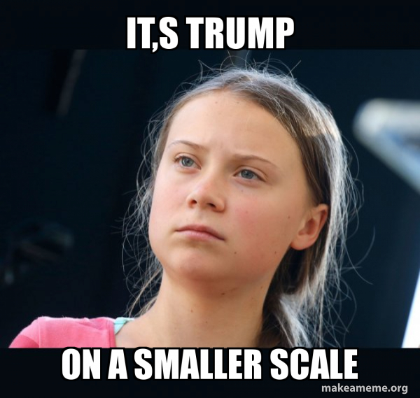 Greta Thunberg meme