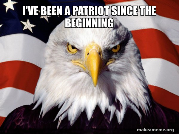 American Pride Eagle meme
