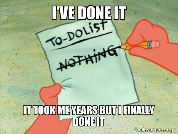 TO-DO List meme