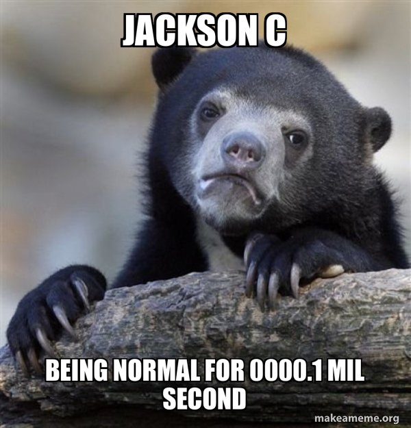 Confession Bear meme