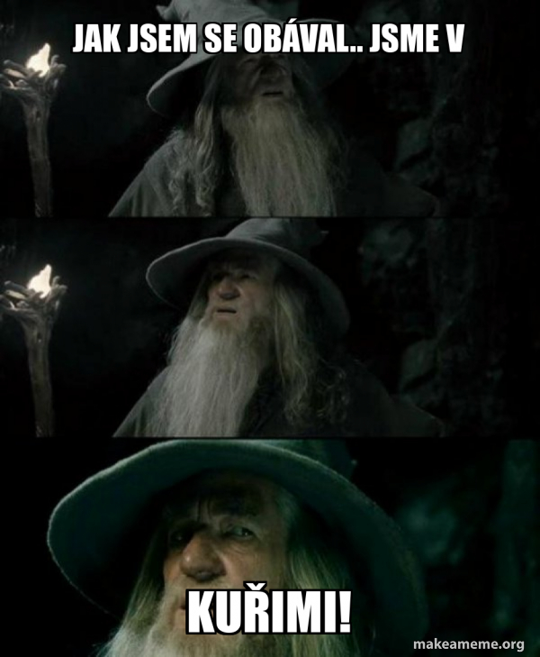 Confused Gandalf meme