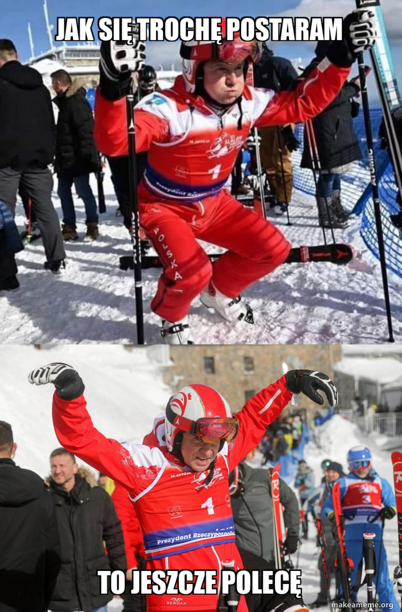 Jak si troch postaram to jeszcze polec meme generator
