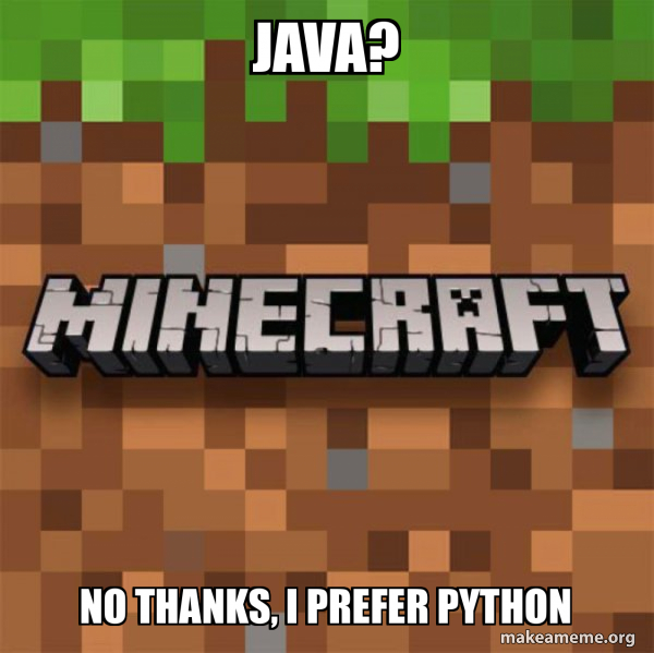 Minecraft meme