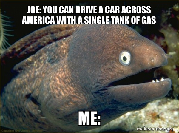 Bad Joke Eel meme