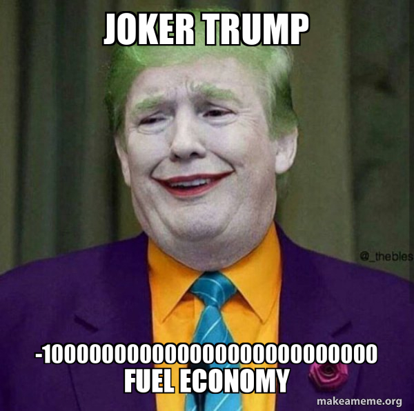 Donald Trump - The Joker meme