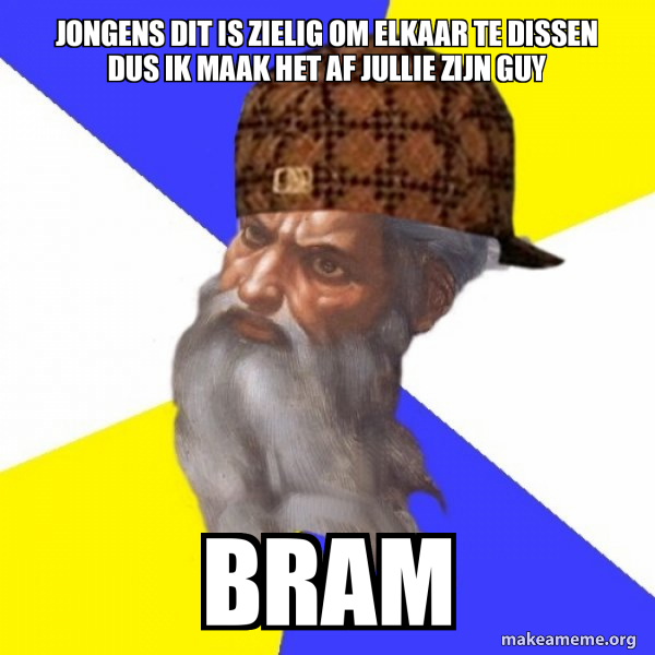 Scumbag Advice God meme