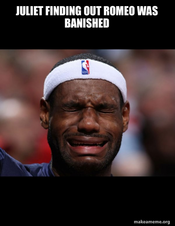 Lebron Crying meme