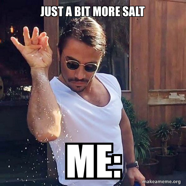 SaltBae or Salt Bae  meme