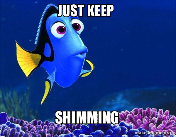 Dory from Nemo (5 second memory) meme