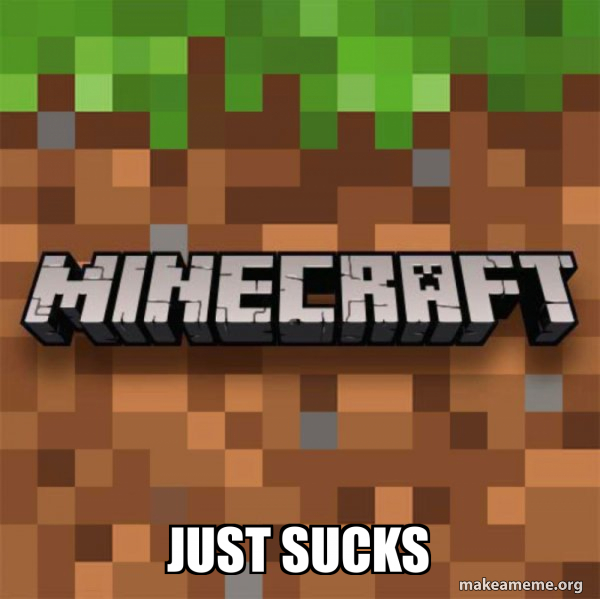 Minecraft meme