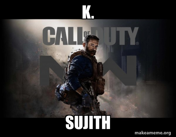 Call of Duty (COD) - Modern Warfare meme