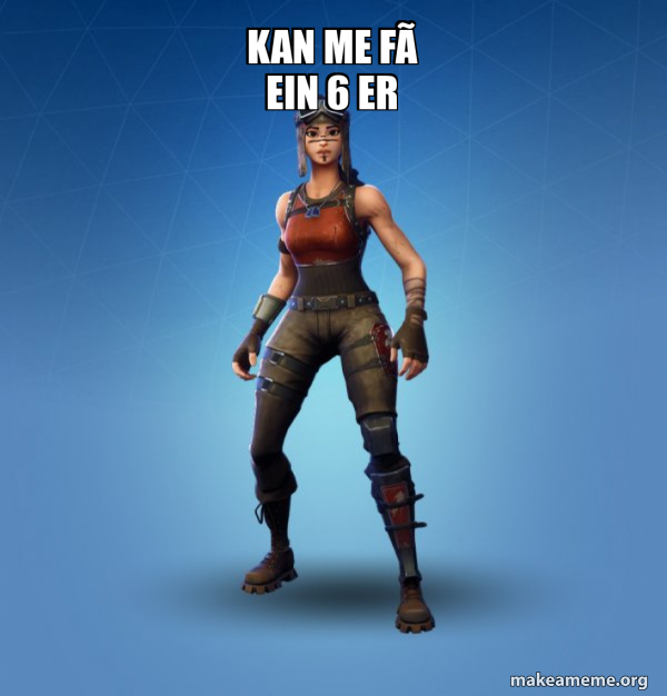 Renegade Raider Fortnite Skin meme