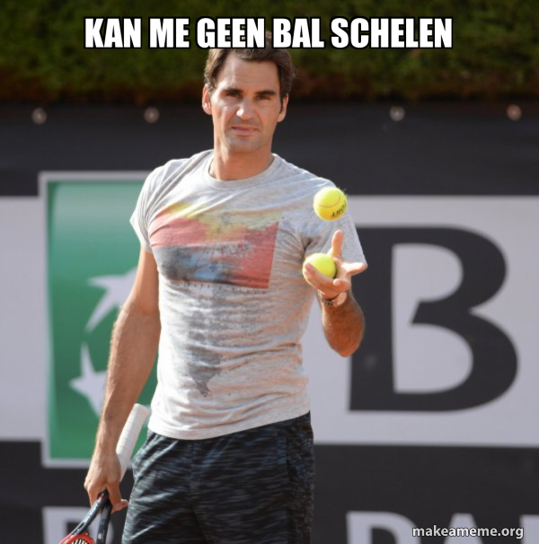 Roger Federer meme