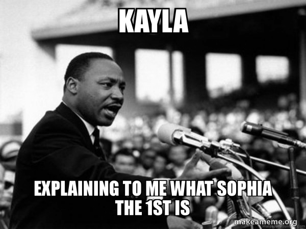 I Have a Dream (Martin Luthor King speech) meme