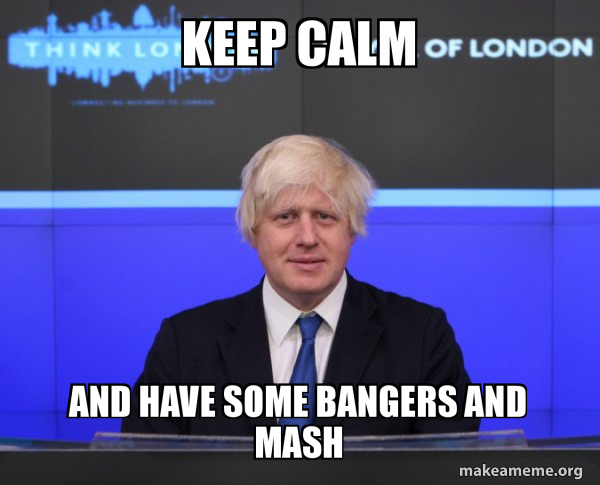 Boris Johnson  Brexit meme