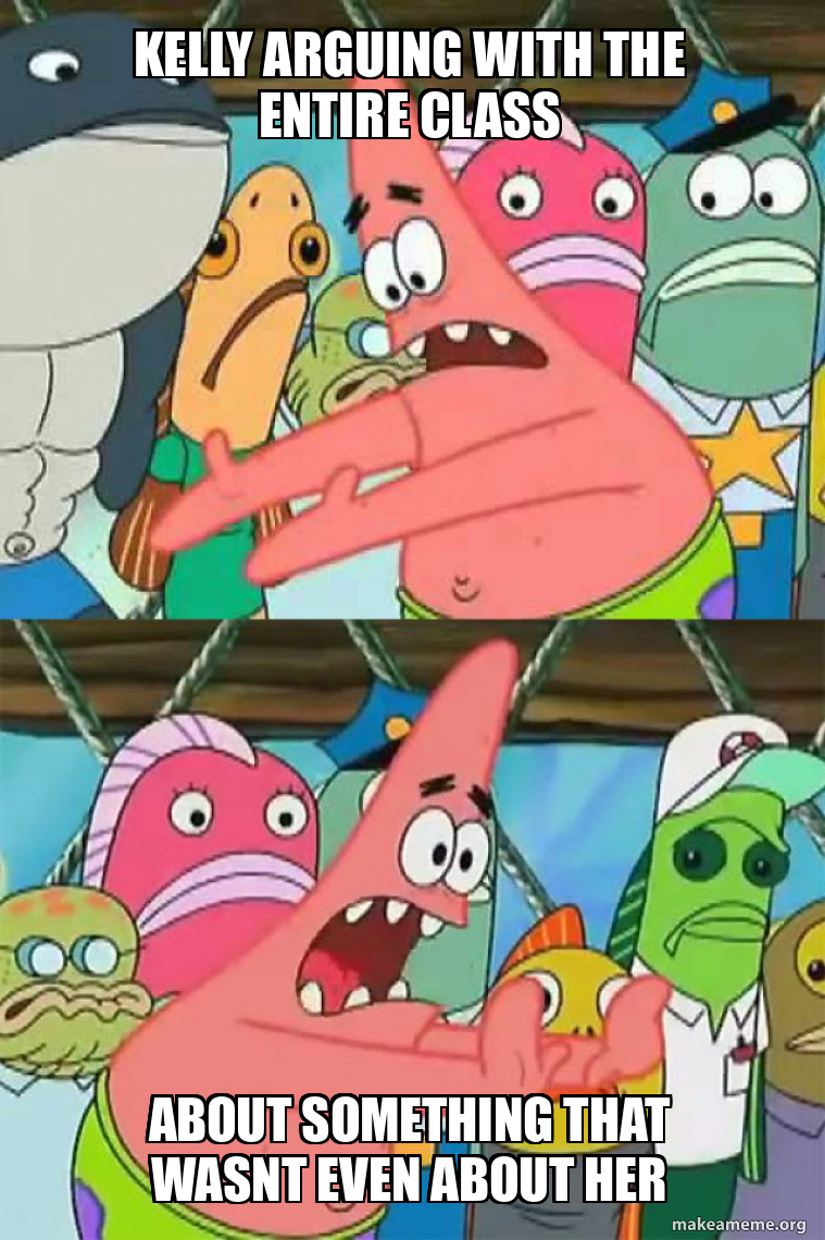Push It Somewhere Else Patrick meme