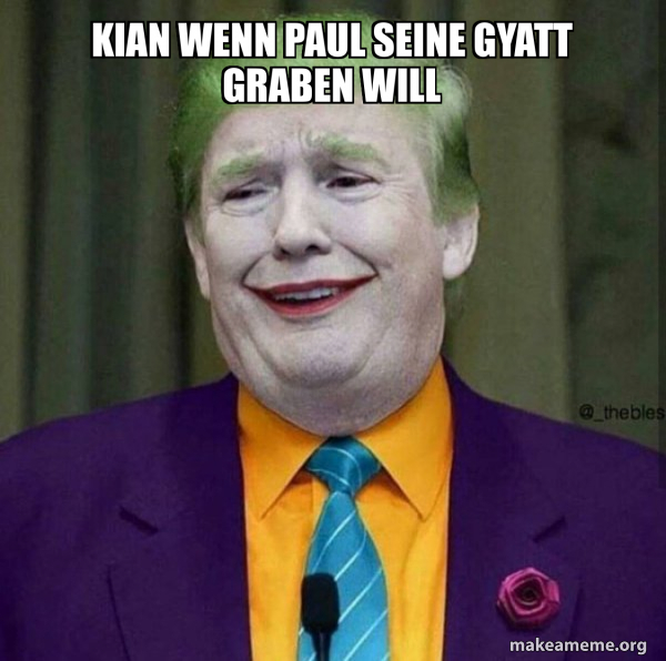 Donald Trump - The Joker meme