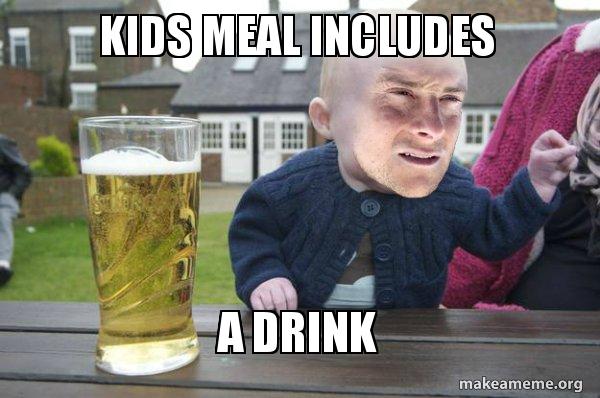 Drunk Baby Bear Grylls meme