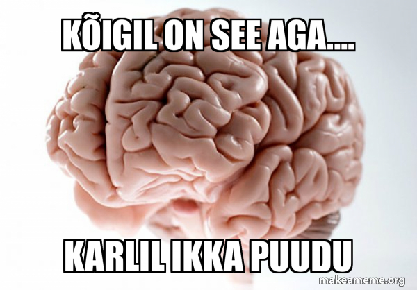 Scumbag Brain meme