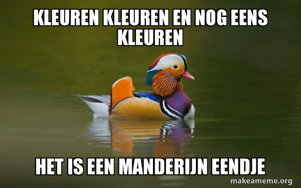 Fashionable Advice Mallard meme