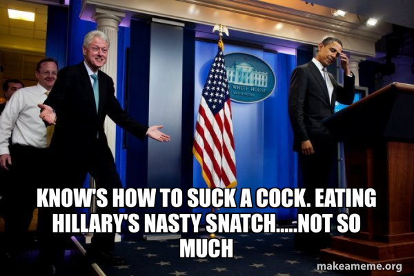 Inappropriate Timing Bill Clinton meme