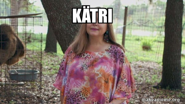 Carole Baskins (Carol ?) meme