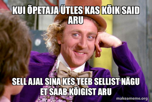 Condescending Wonka meme