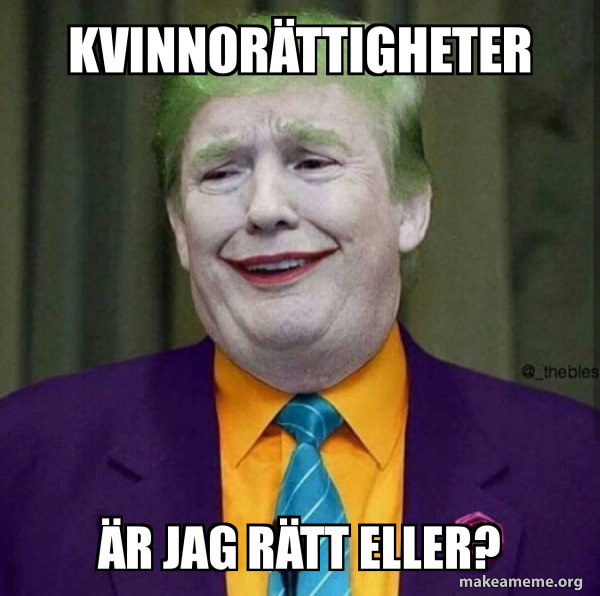 Donald Trump - The Joker meme