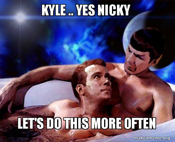 Spock and Kirk meme