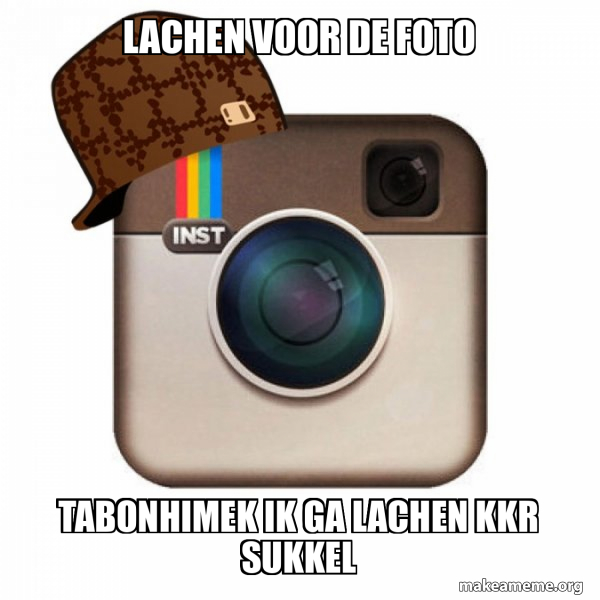 Scumbag Instagram meme