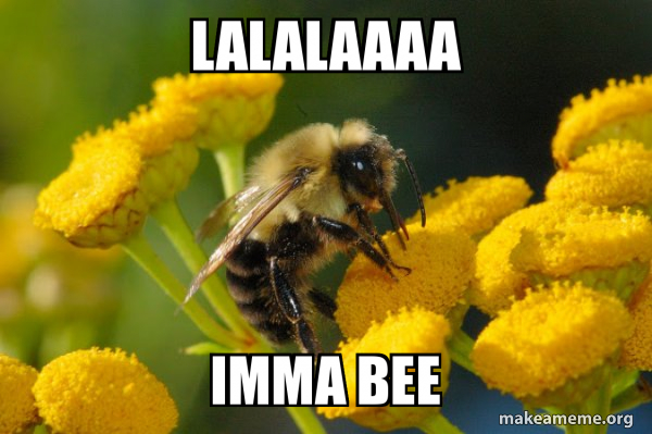 Good Guy Bee meme