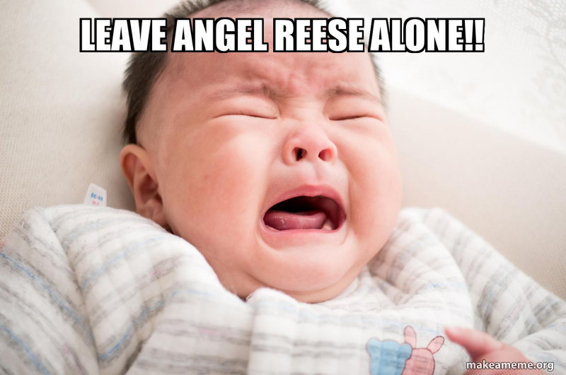 leave Angel Reese alone!! Meme Generator
