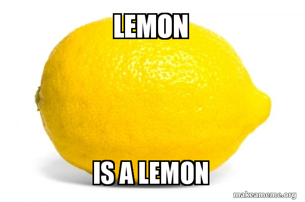 Lemon meme